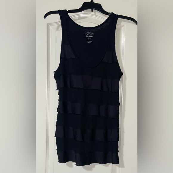 Old Navy Ruffle Tank Top Women’s Medium - Picture 1 of 4